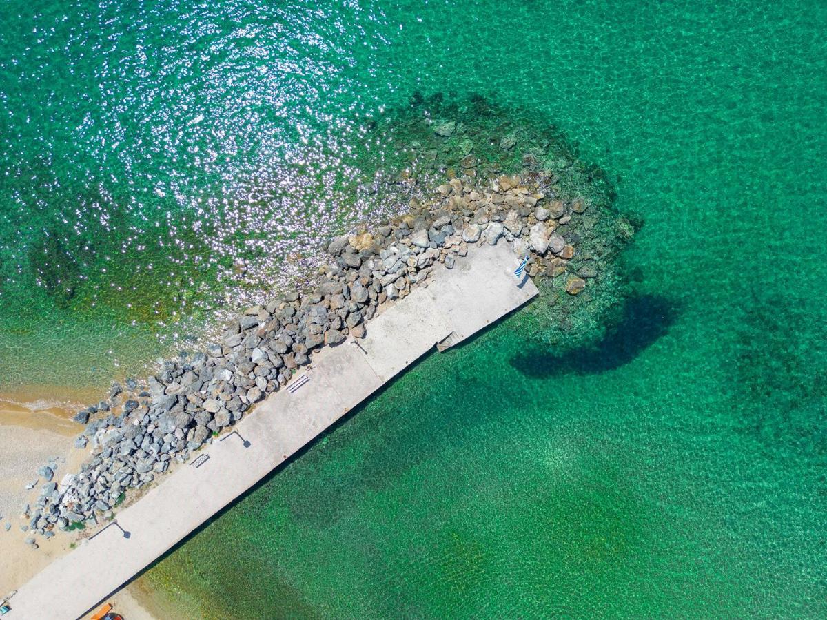 Coralli Holidays - Loutra Agias Paraskevis Ajía Paraszkeví Kültér fotó
